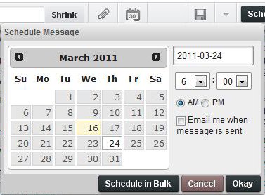 HootSuite Scheduling Step 2