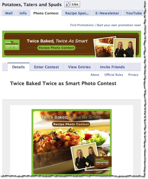 Twice Baked, Twice As Smart Recipe Photo Contest