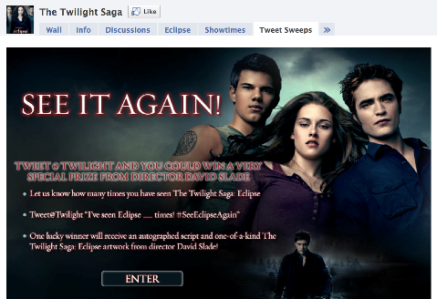 twilight tweet sweeps