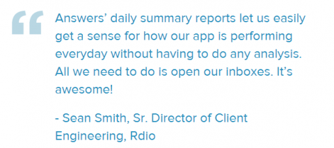 "Answers is not just for developers anymore."