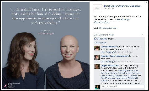 estee lauder breast cancer awareness campaign