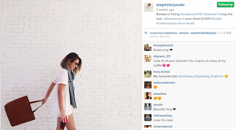 stephsterjovski madewell instagram post