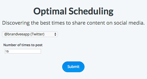 buffer optimal timing tool quantity suggestions