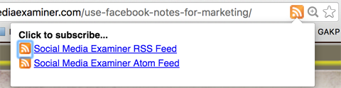 finding rss feeds