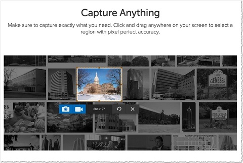 snagit capture anything feature