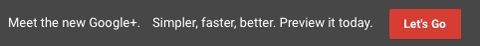 new google+ button