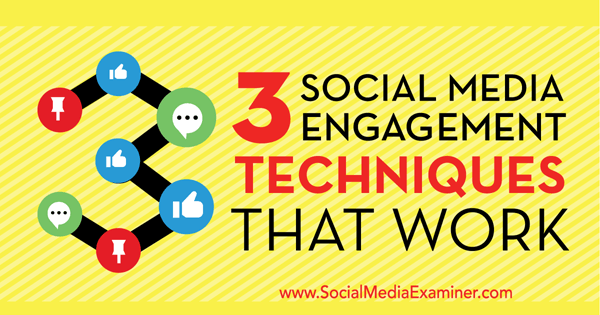 social media engagement techniques