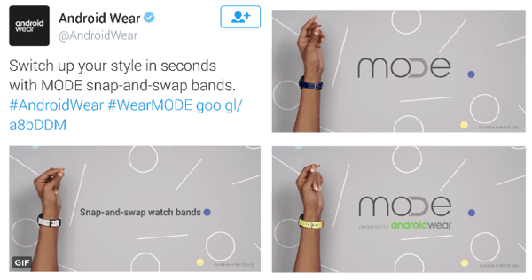 android wear twitter video ad