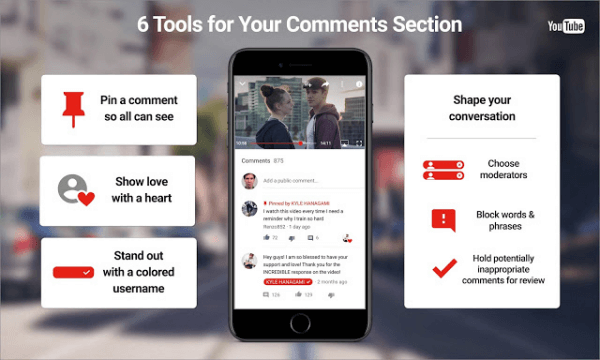 YouTube rolled out three new comment features and is beta testing a new moderation feature set to roll out in the coming months.
