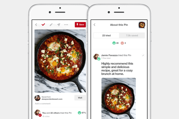 Pinterest announced a new way to discover tried-and-true ideas on its site.