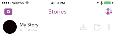 Save your entire Snapchat story at the end of every day.