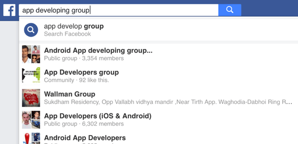 Facebook has groups for practically every niche.