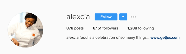 You can view your number of Instagram followers above your profile's bio.