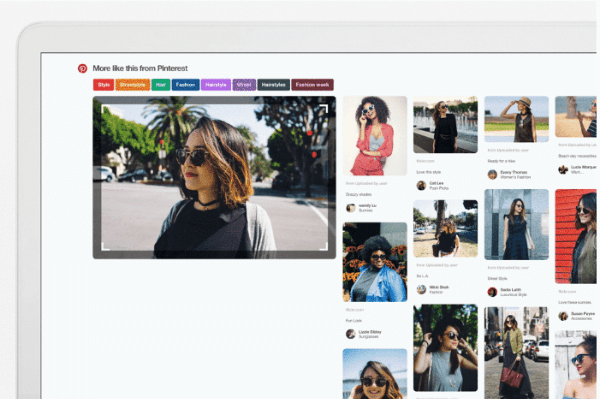 Pinterest built its visual search technology into the Pinterest browser extension for Chrome.