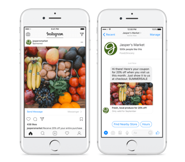 Instagram Messenger Ads, New Snapchat Geofilters, and Coming Facebook Features
