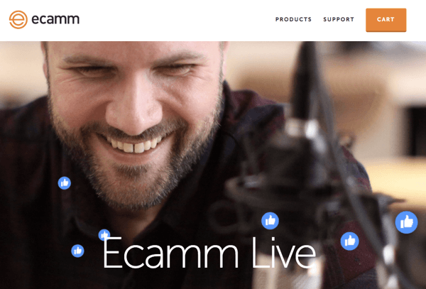 Ecamm is great for a quick and easy show.