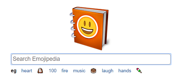 Emojipedia is a search engine for emojis.