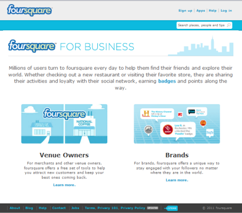 foursquare for business