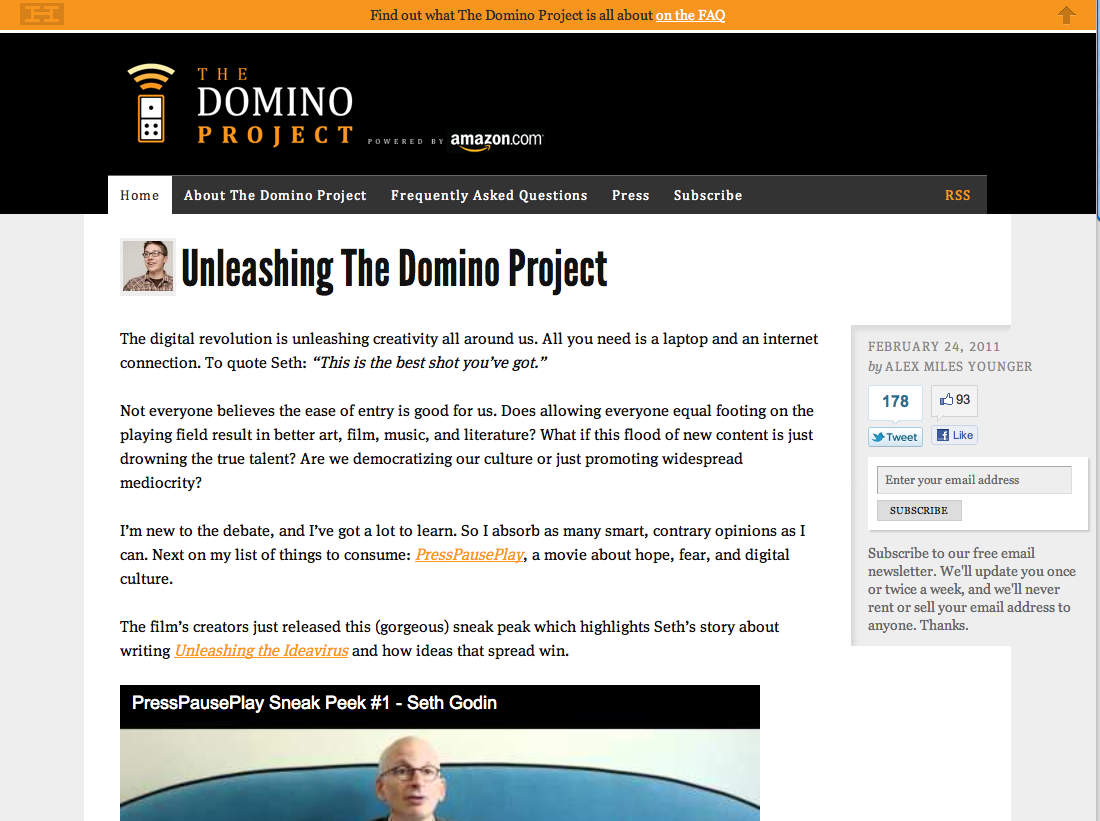 seth domino project