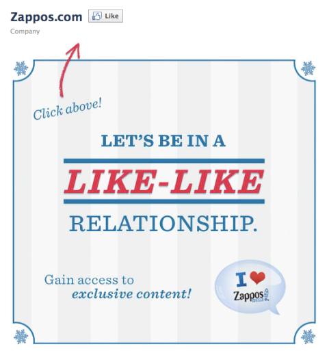 zappos welcome tab