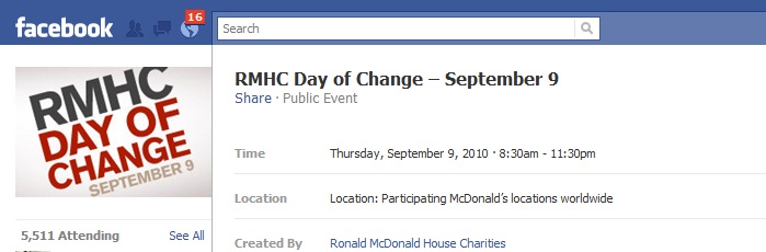 day of change event