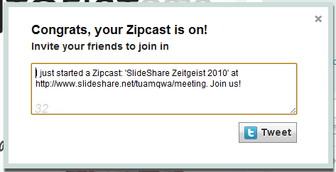 zipcast social broadcast