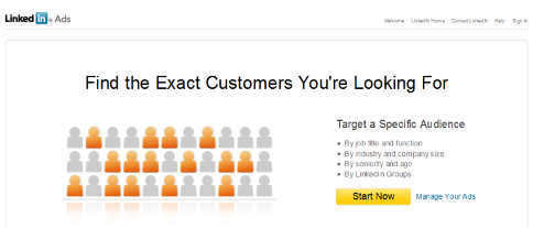 linkedin targeted self-service ads