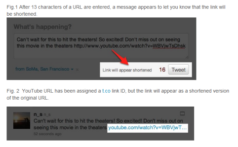 twitter url shortener