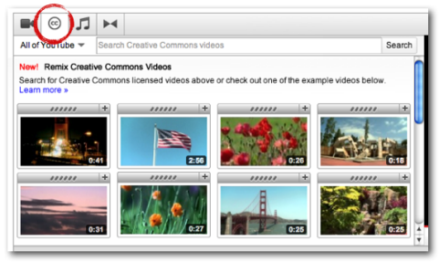 youtube creative commons