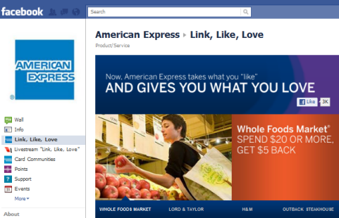 american express facebook