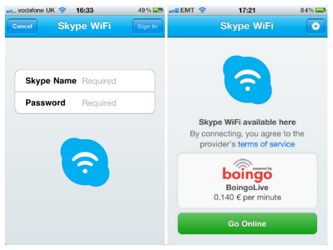 skype wifi