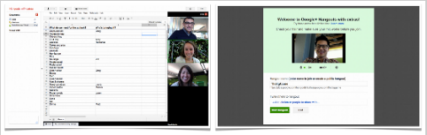 google+ hangouts with docs