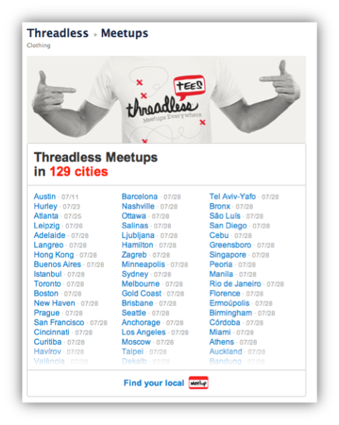 threadless meetups