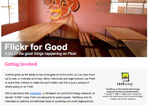 Flickr for Good