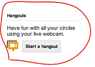 start a hangout