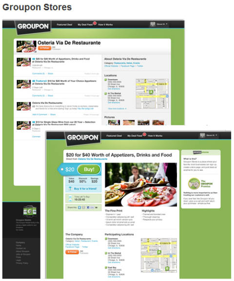 groupon stores and groupon deals