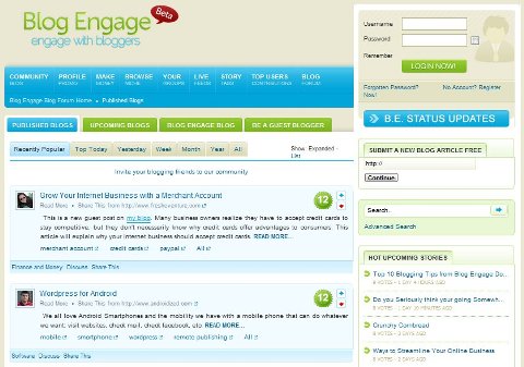 blog engage