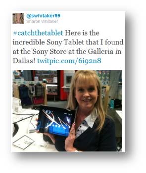 sony catch tablet dallas