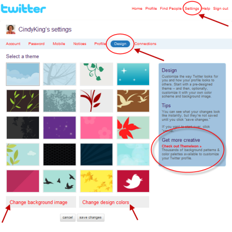 How to Create a Custom Twitter Background Design : Social Media Examiner