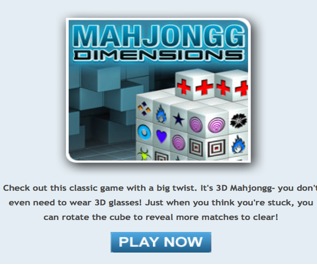 Mahjongg Dimensions - Msn Games