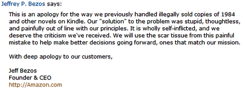 amazon positive response