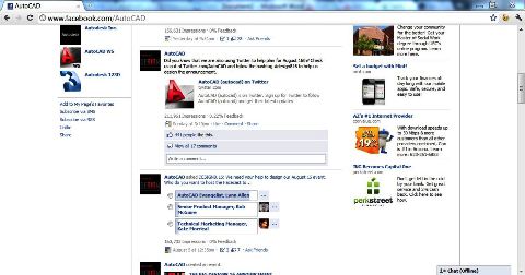 autocad facebook