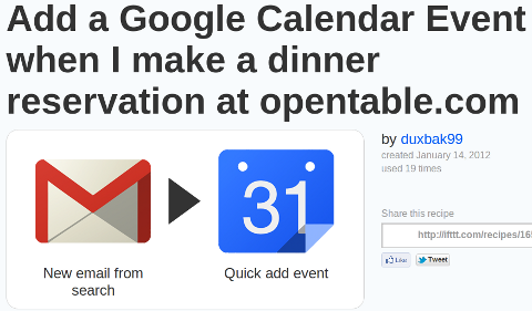 google calendar event