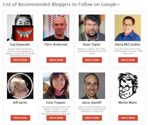 recommended users
