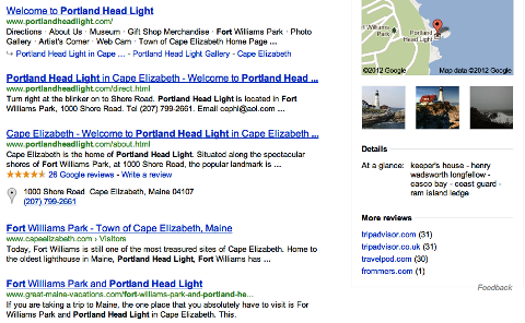 google seo portland headlight