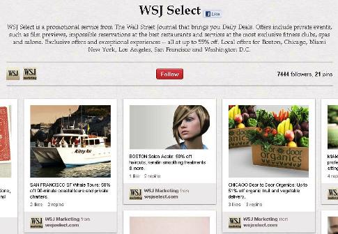 wsj offers board