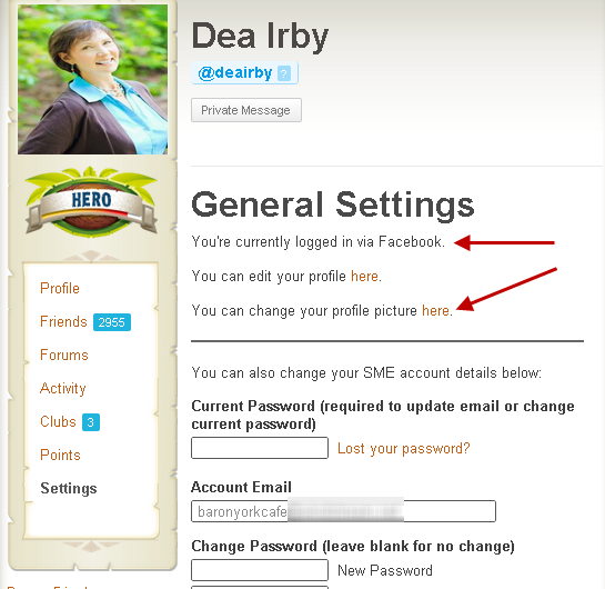 dea facebook login