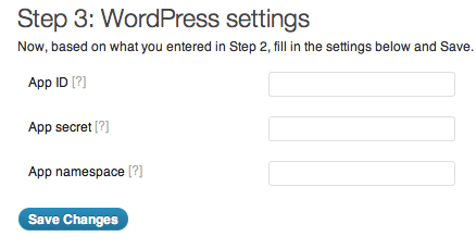 wordpress settings