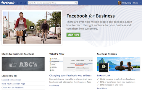 facebook for business