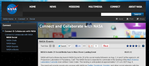 nasa tweetup